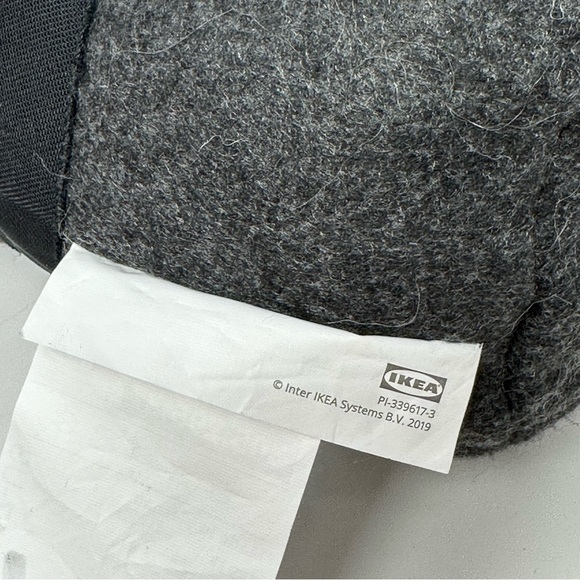 Ikea 2022 Vinterfint Gnome Standing Santa Red Gray 14 in Plush Bean Bag Base - Picture 7 of 8